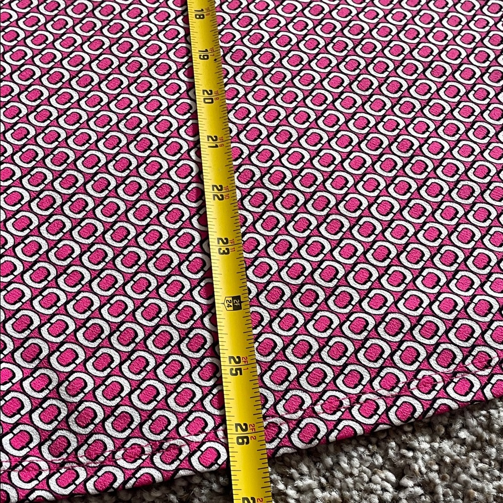Cato Geometric Patterned Pink Top - Picture 9 of 9